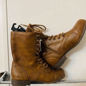 Time and Tru Combat Boots